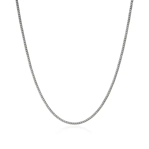 John Hardy Sterling Silver Curb Chain Necklace, 2.1mm