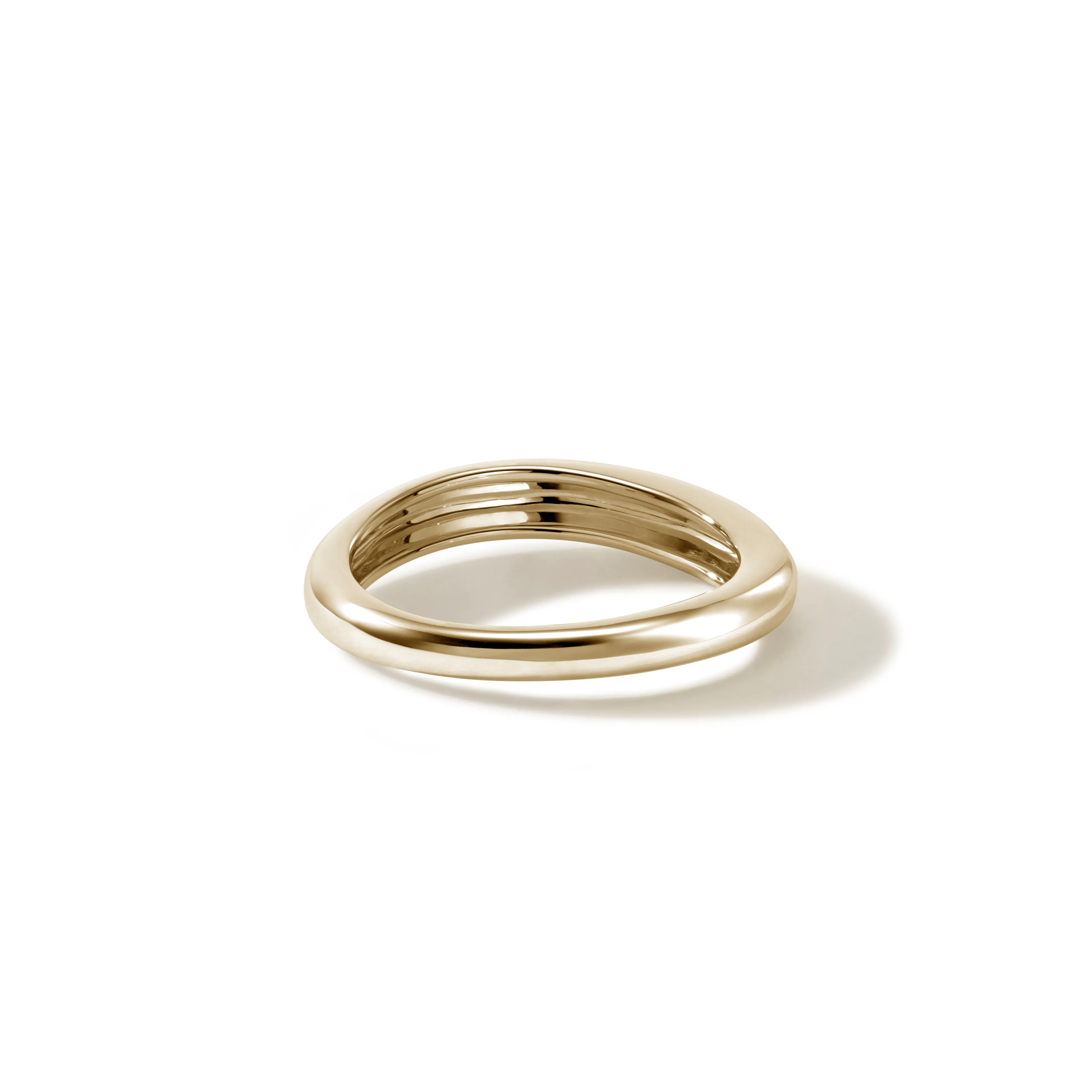 John Hardy Surf Gold Scattered Diamond Ring