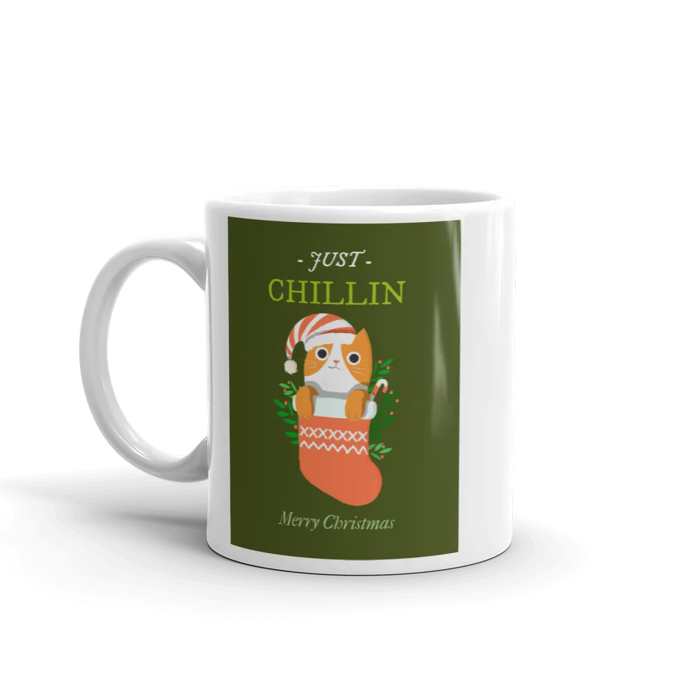 JUST CHILLIN CHRISTMAS Mug