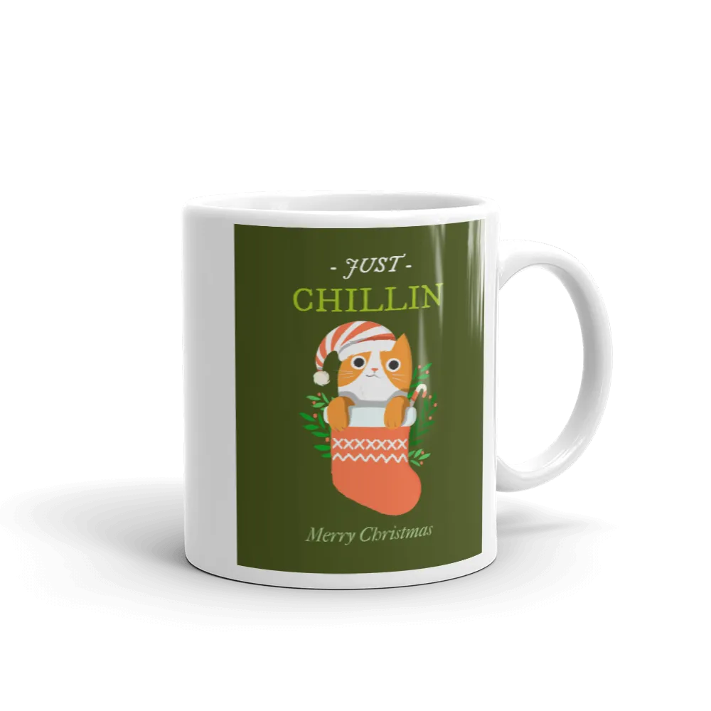 JUST CHILLIN CHRISTMAS Mug