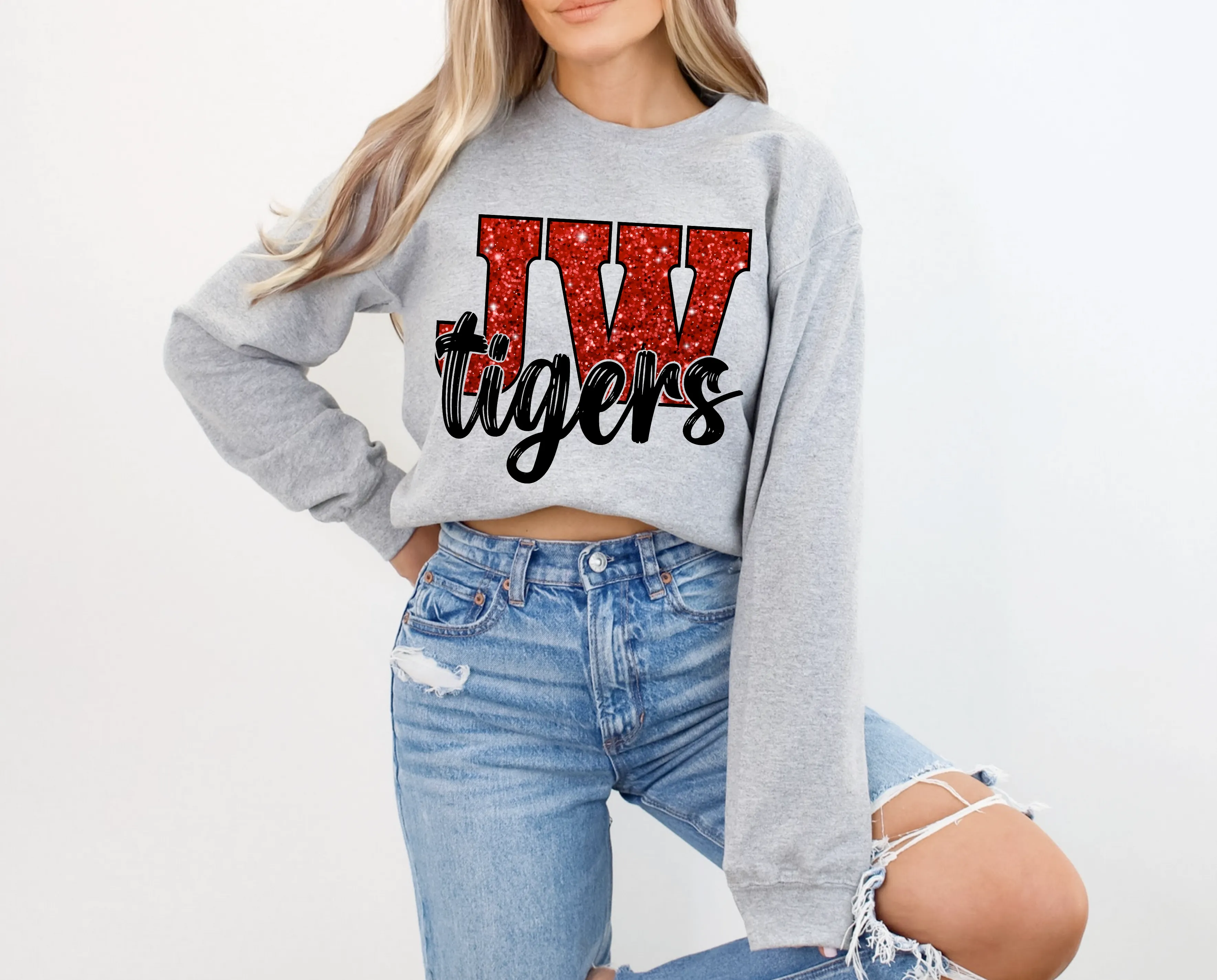 JW Tigers Abbreviation Glitter ( M127)