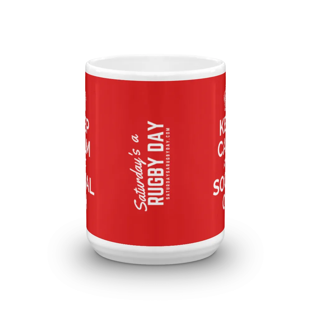 Keep Calm and Social On Mug