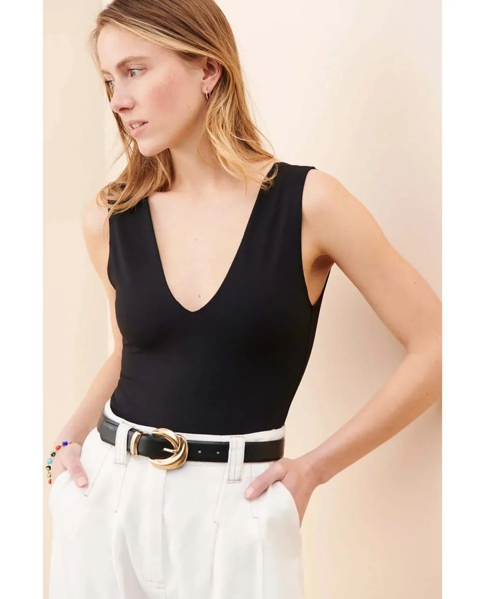 Keep it Sleek Bodysuit Black