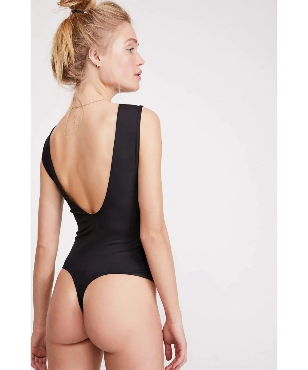 Keep it Sleek Bodysuit Black