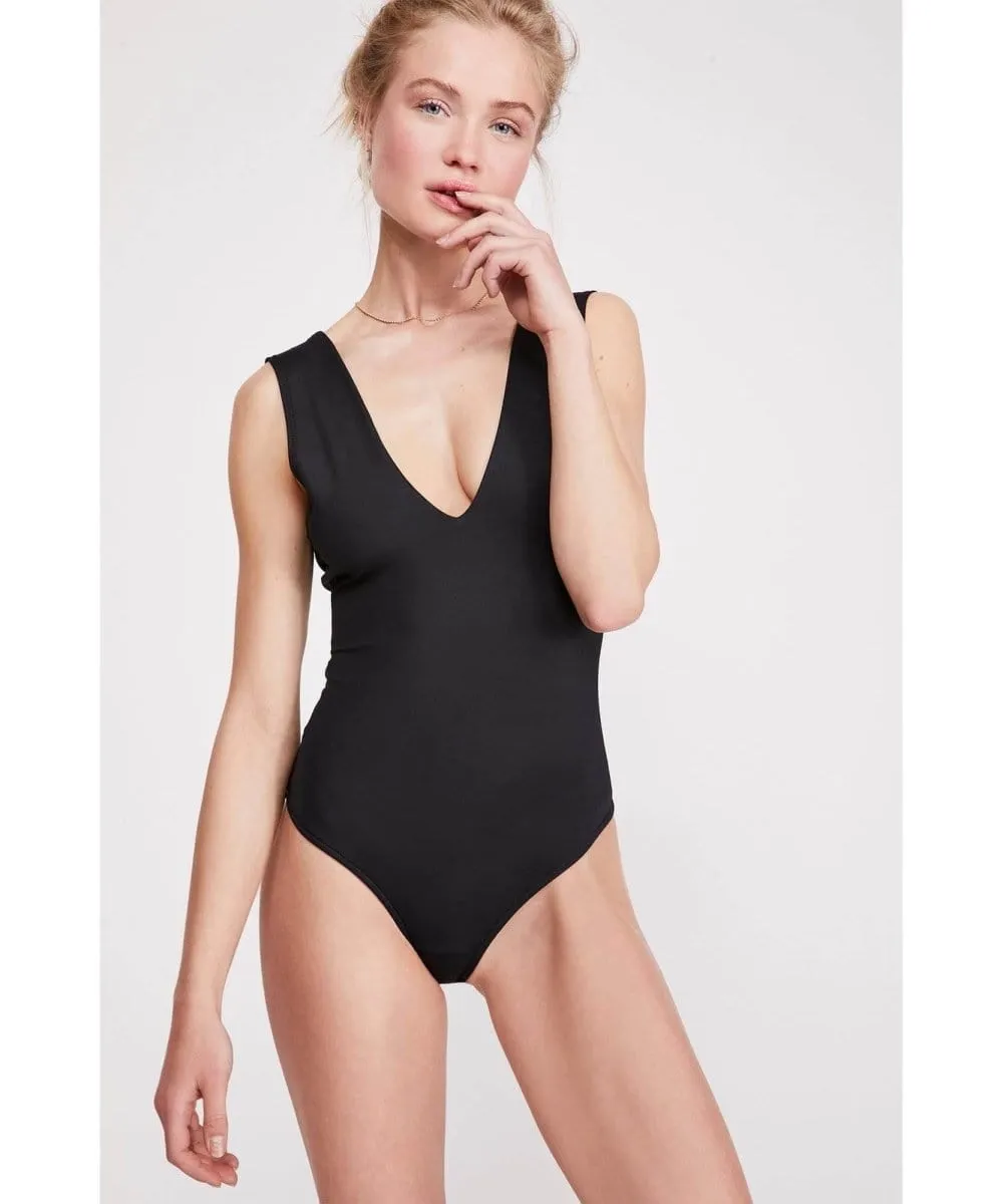 Keep it Sleek Bodysuit Black