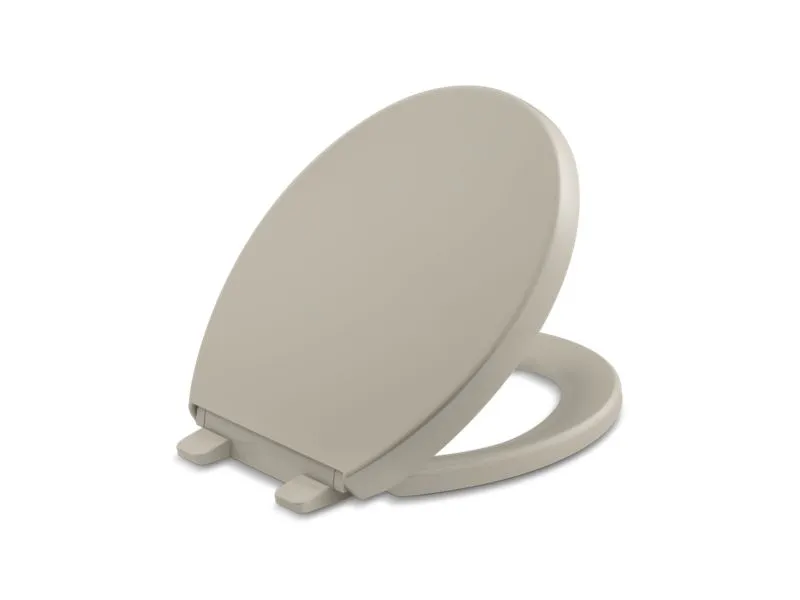 KOHLER K-4009 Reveal Quiet-Close round-front toilet seat