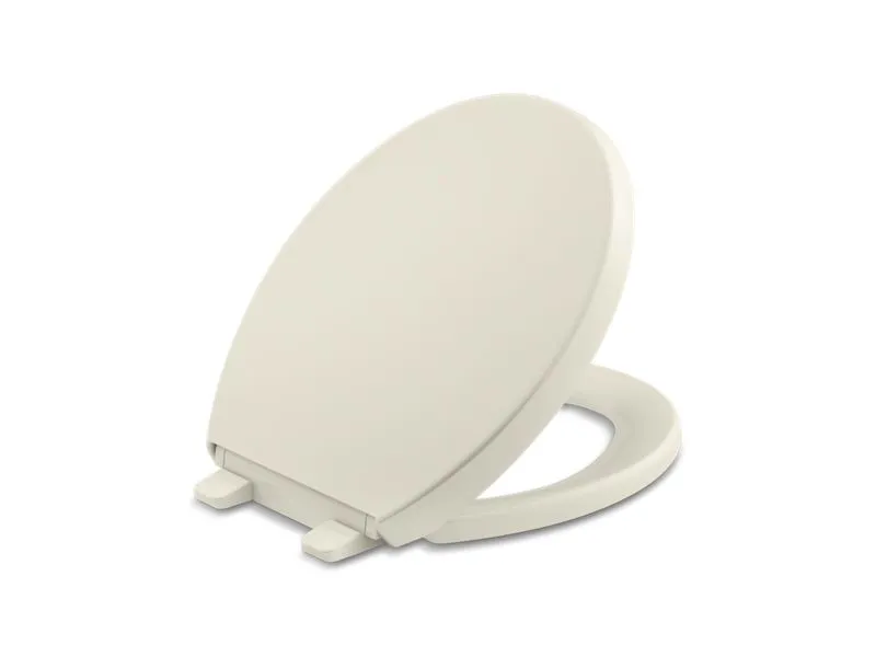 KOHLER K-4009 Reveal Quiet-Close round-front toilet seat