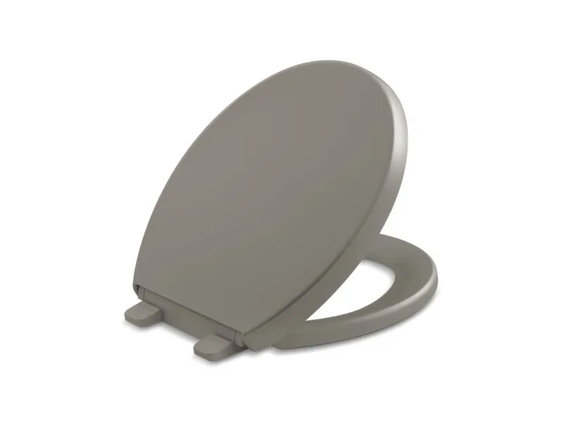 KOHLER K-4009 Reveal Quiet-Close round-front toilet seat