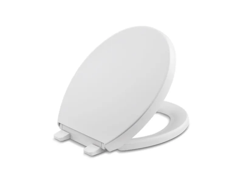 KOHLER K-4009 Reveal Quiet-Close round-front toilet seat