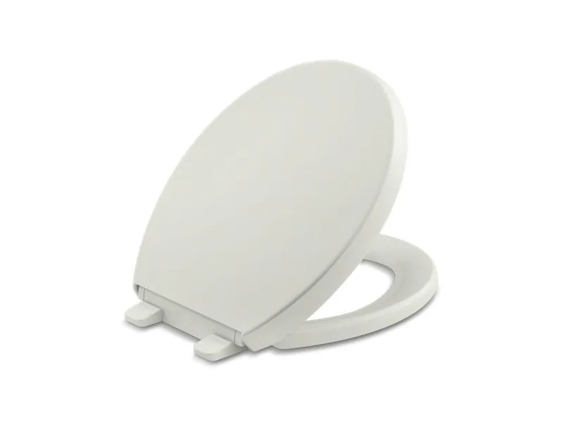 KOHLER K-4009 Reveal Quiet-Close round-front toilet seat