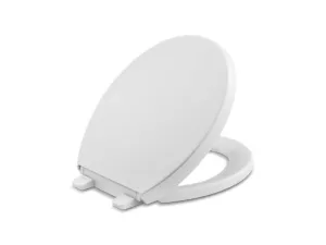 KOHLER K-4009 Reveal Quiet-Close round-front toilet seat
