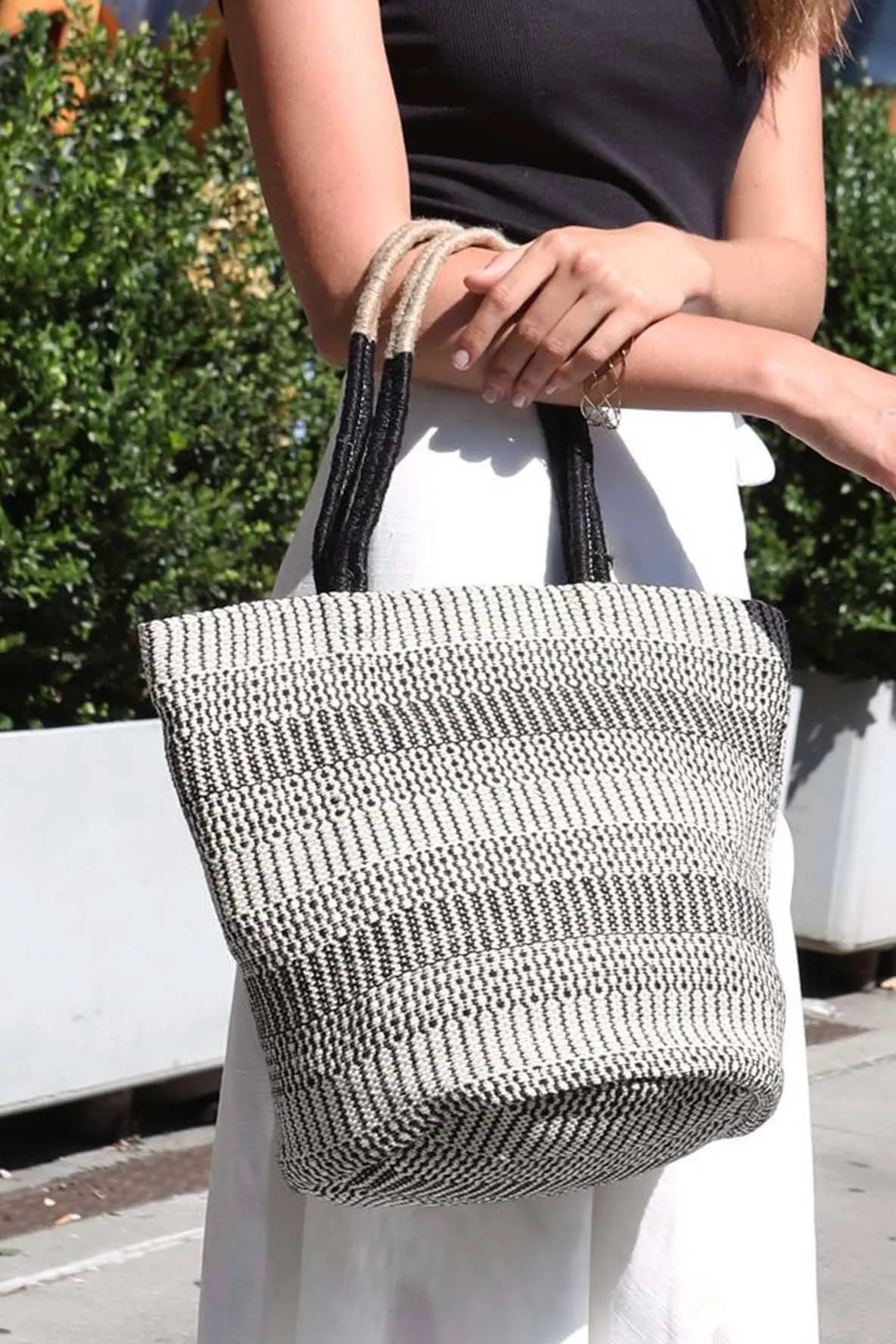 Korissa Dobi Mini Handwoven Jute Tote Bag
