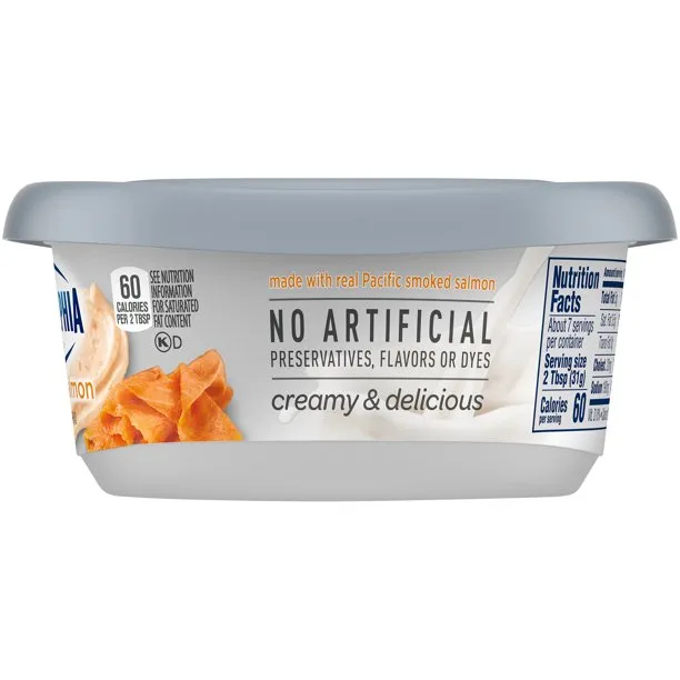 Kraft Philadelphia Smoked Salmon Cream Cheese 8oz