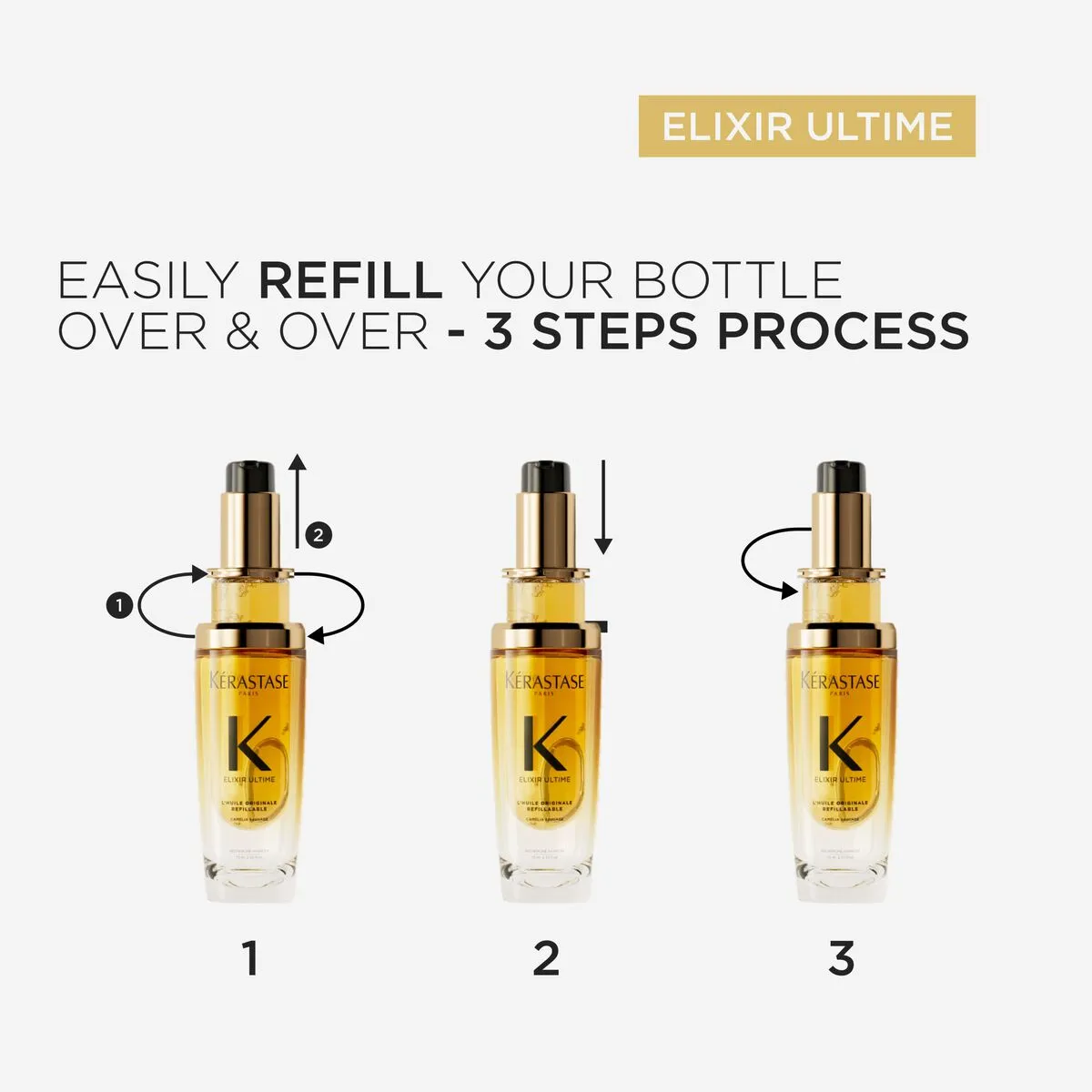 Kérastase Elixir Ultime L'Huile Originale Refillable - 75ml
