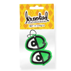 Krooked - Eyes Air Freshener Green