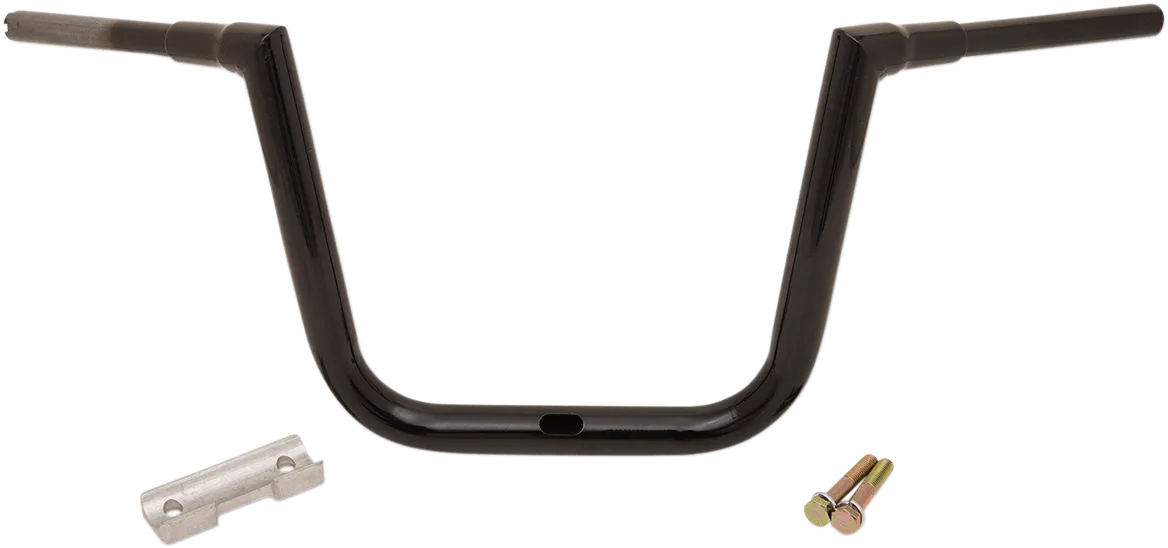 LA Choppers LA-7313-63B 1-1/2in. Grande Twin Peaks Handlebars - 13in. Rise - Gloss Black