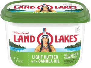 Land O Lakes Light Butter W/Canola Oil 15oz
