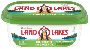Land O Lakes Light Butter W/Canola Oil Spread 8oz