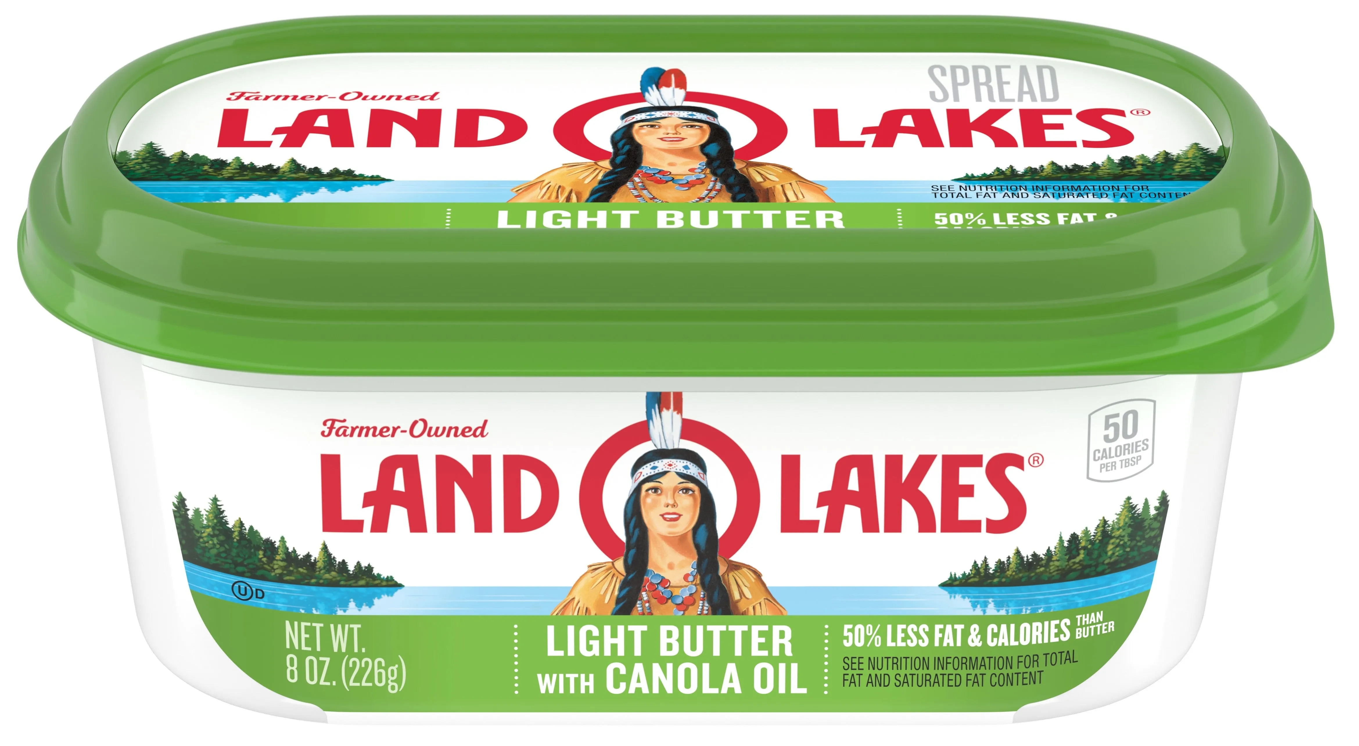 Land O Lakes Light Butter W/Canola Oil Spread 8oz