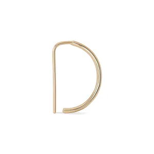 Large Demi Hoop Earring