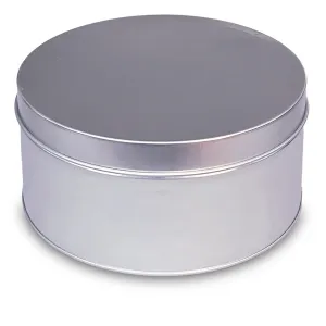 Large Round Tin Box