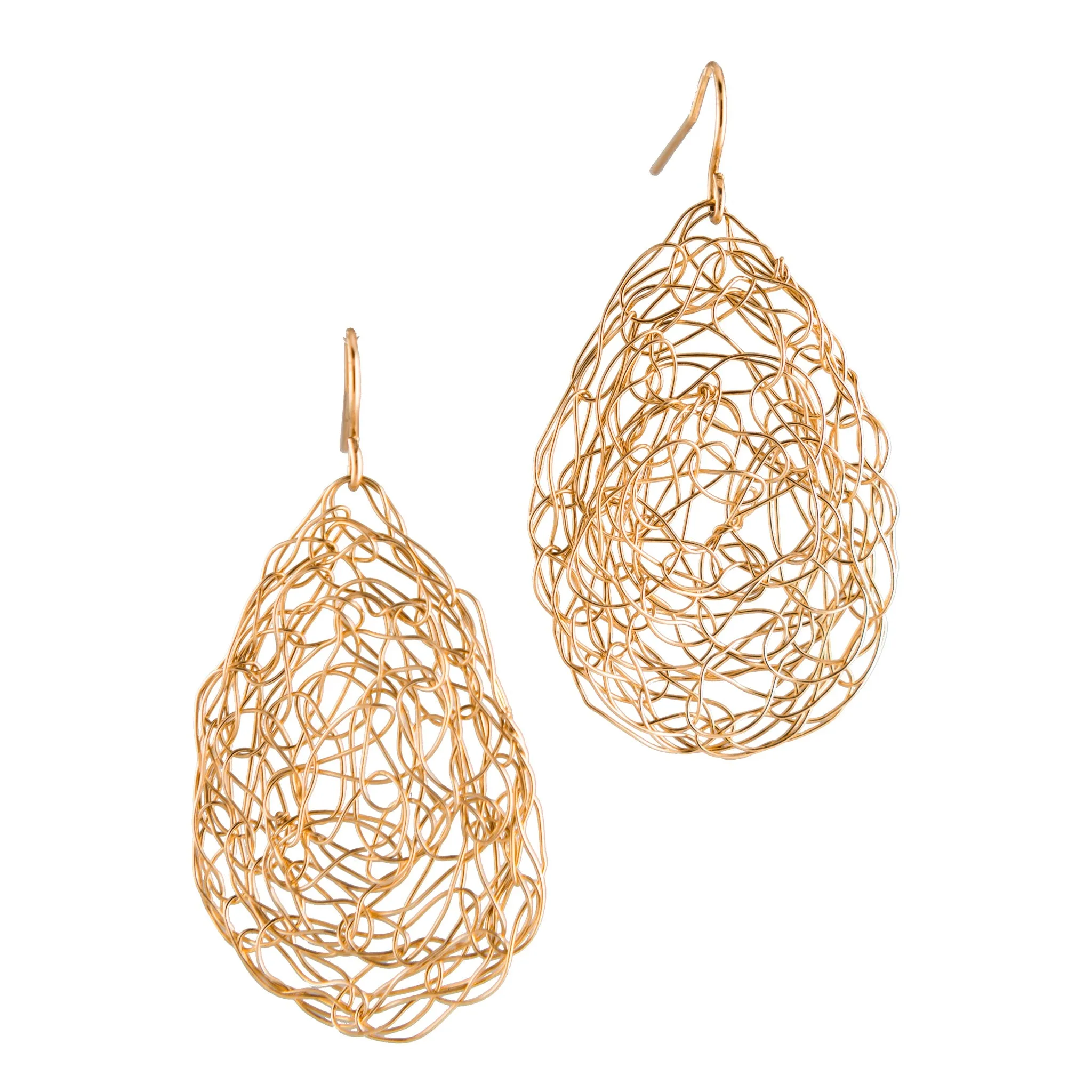 Large Spun Teardrops