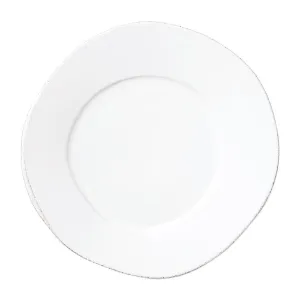 Lastra European White Dinner Plate