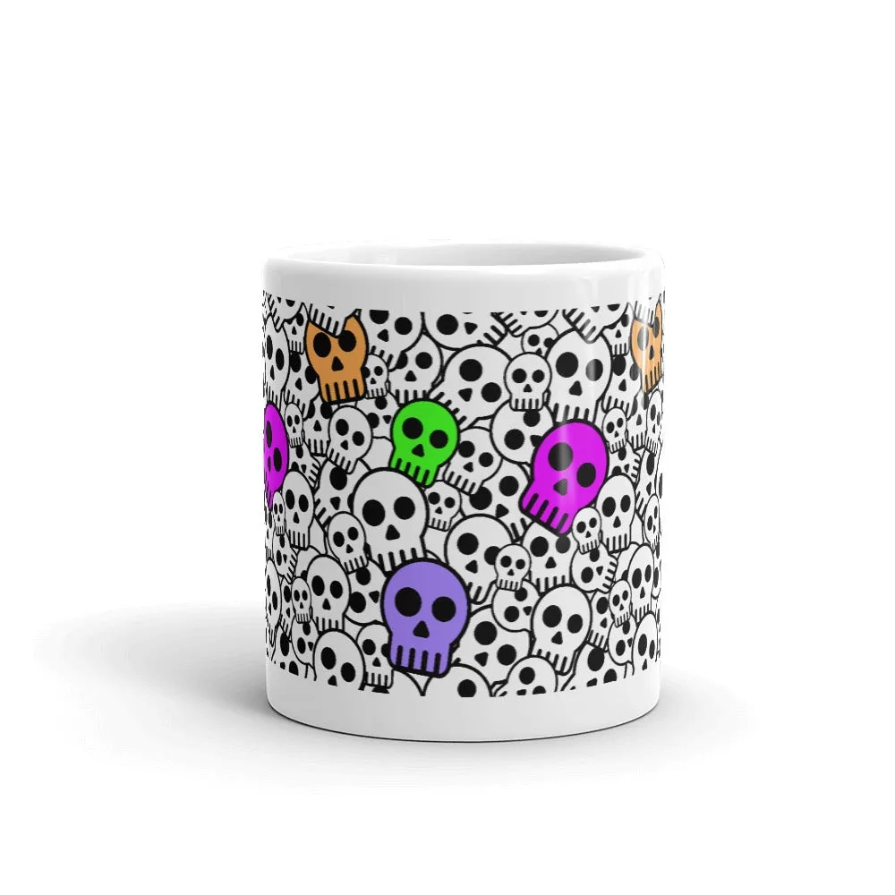 LE ViS Jolly Skulls Mug 11oz