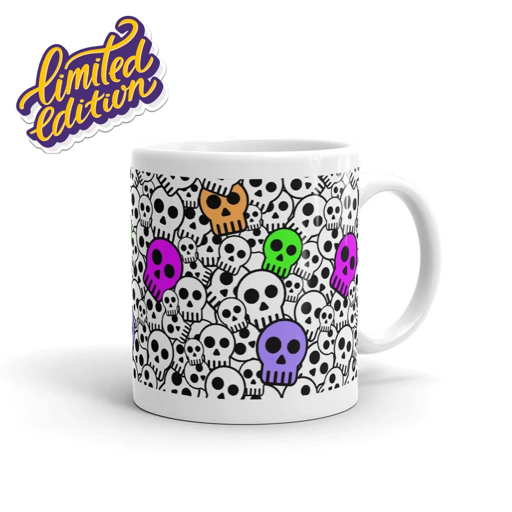 LE ViS Jolly Skulls Mug 11oz
