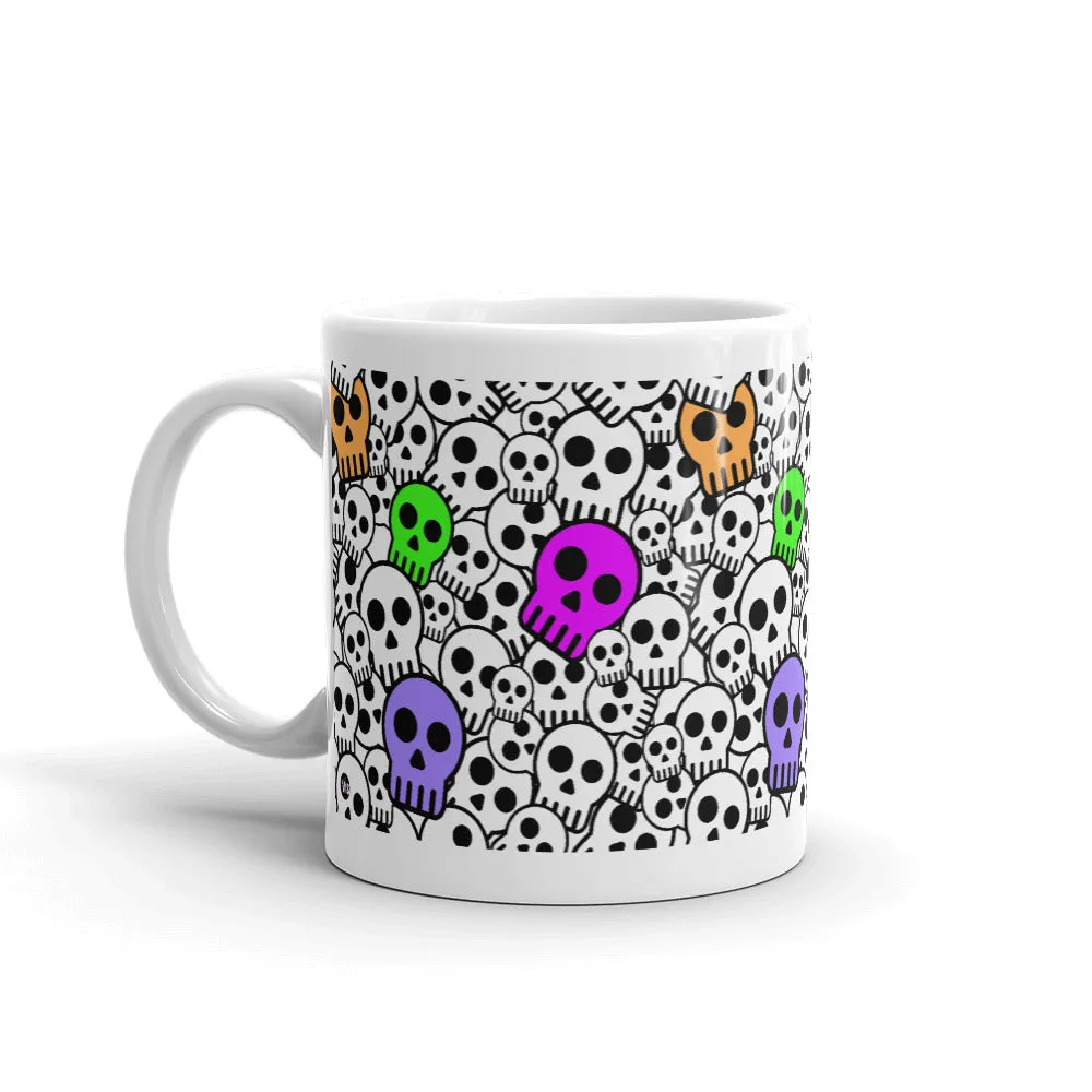 LE ViS Jolly Skulls Mug 11oz