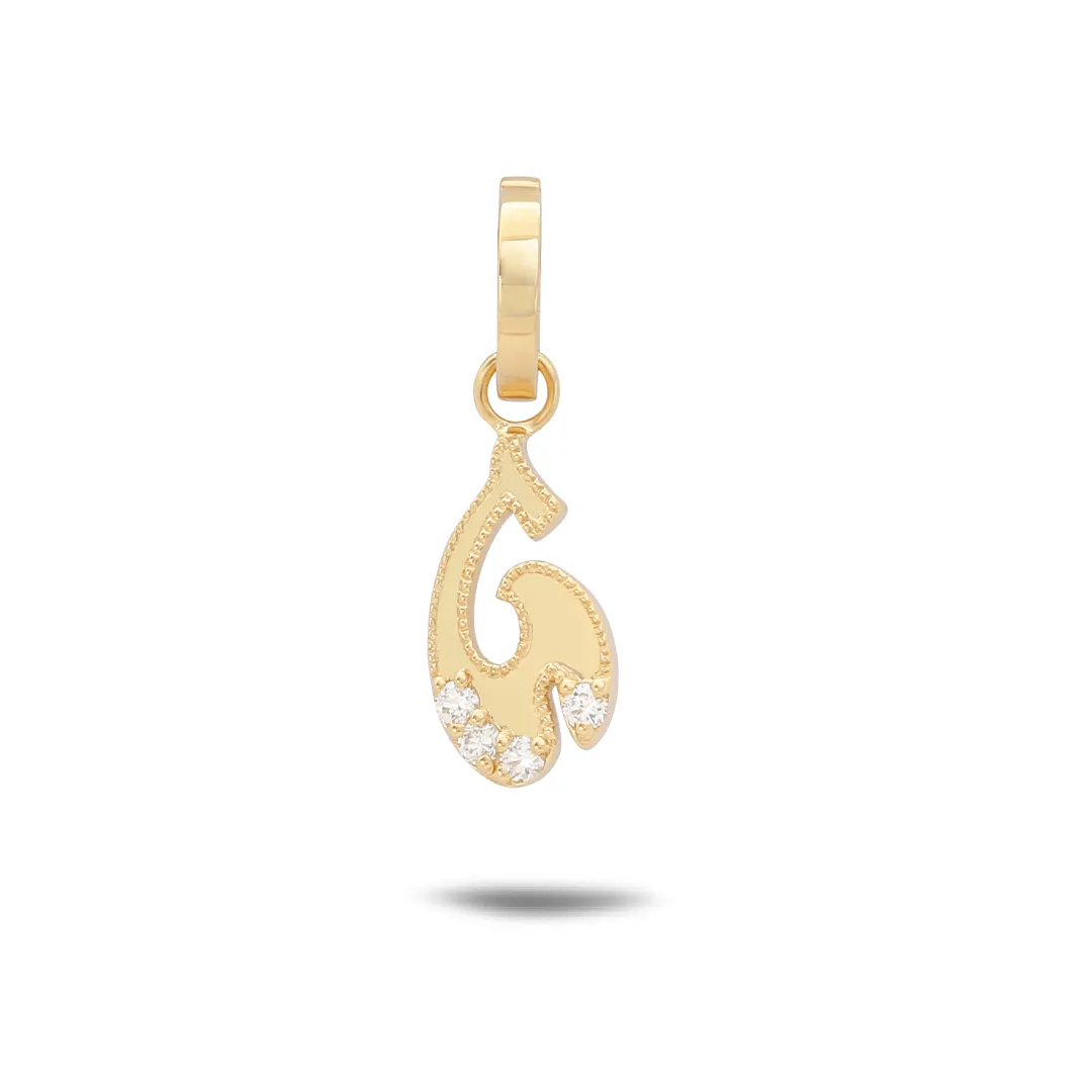 Letter G Initial Pendant