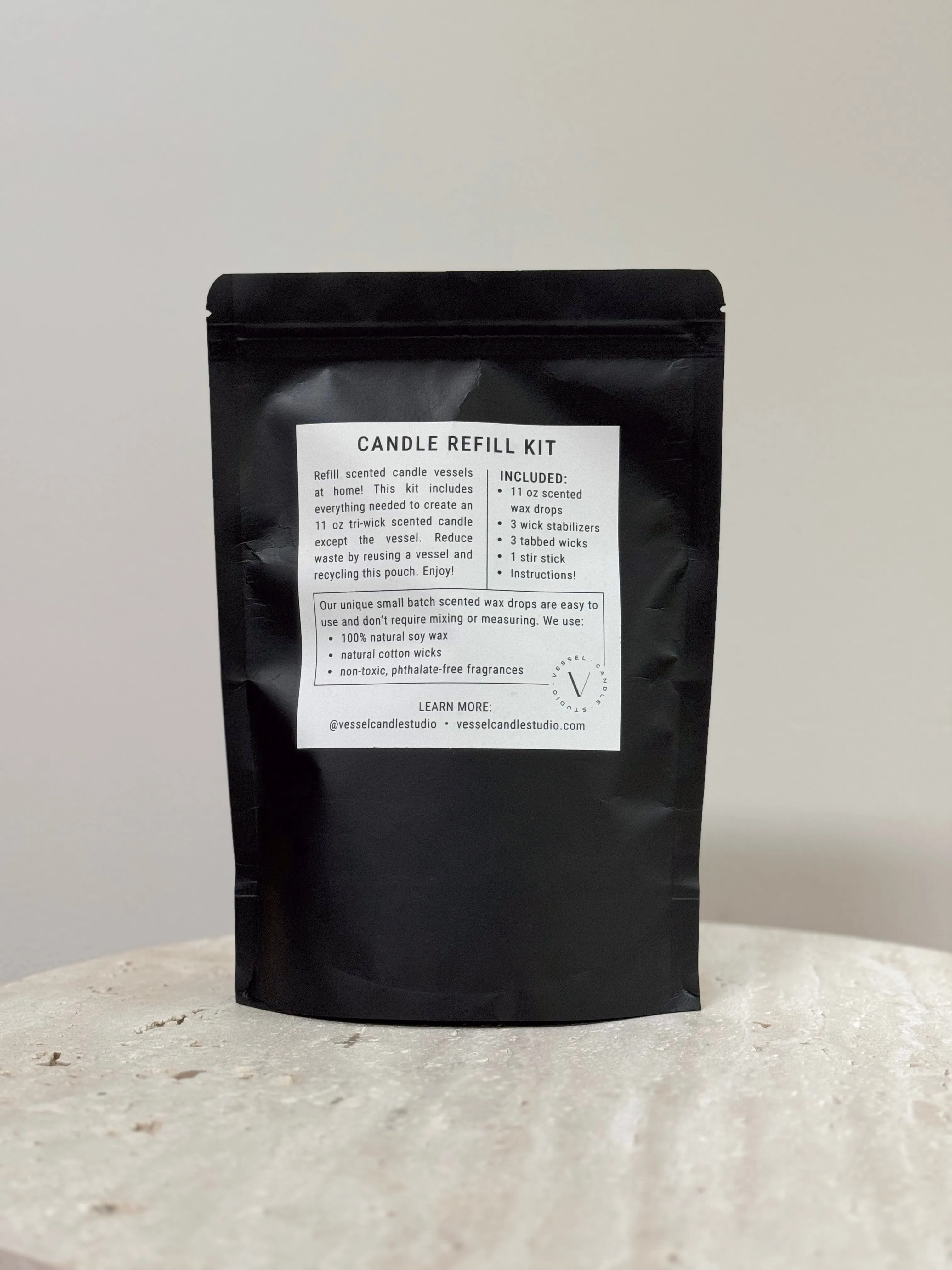 Library Candle Refill Kit 12 oz | Epilogue