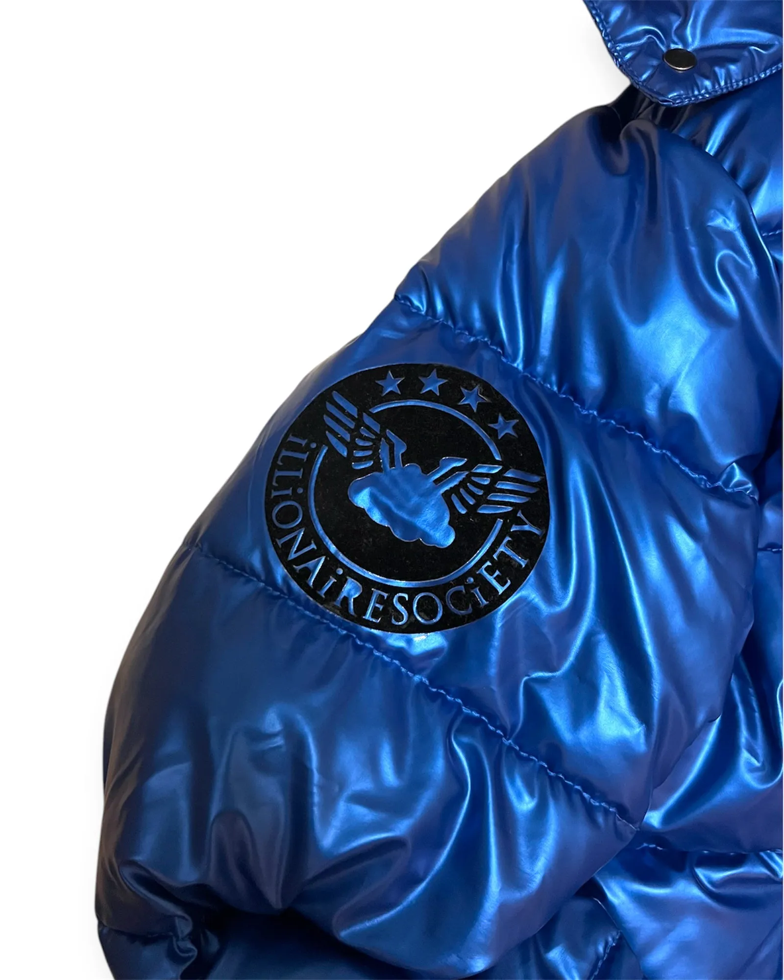 LiLLionaire Puffer Coat Royal
