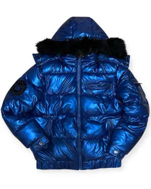 LiLLionaire Puffer Coat Royal