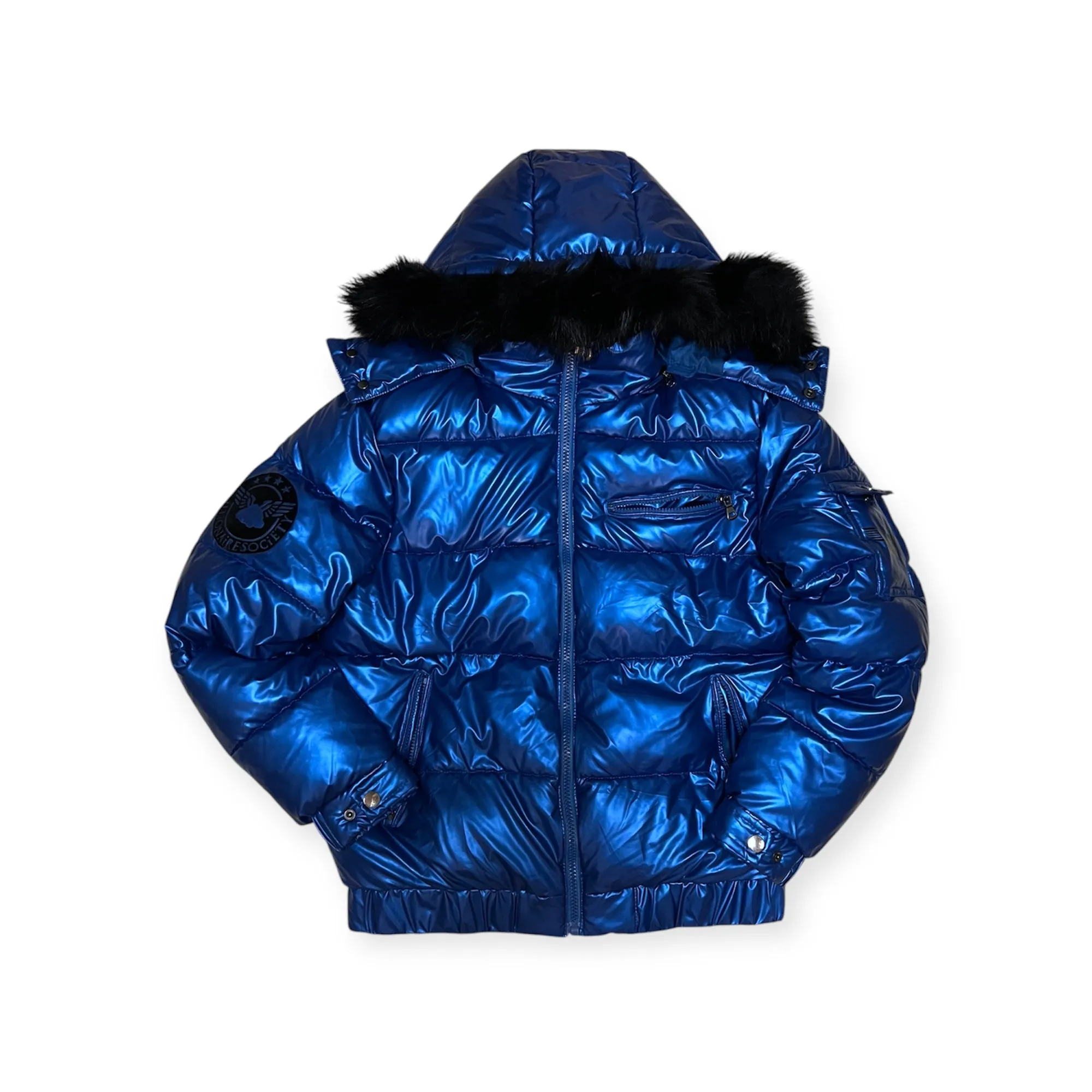 LiLLionaire Puffer Coat Royal