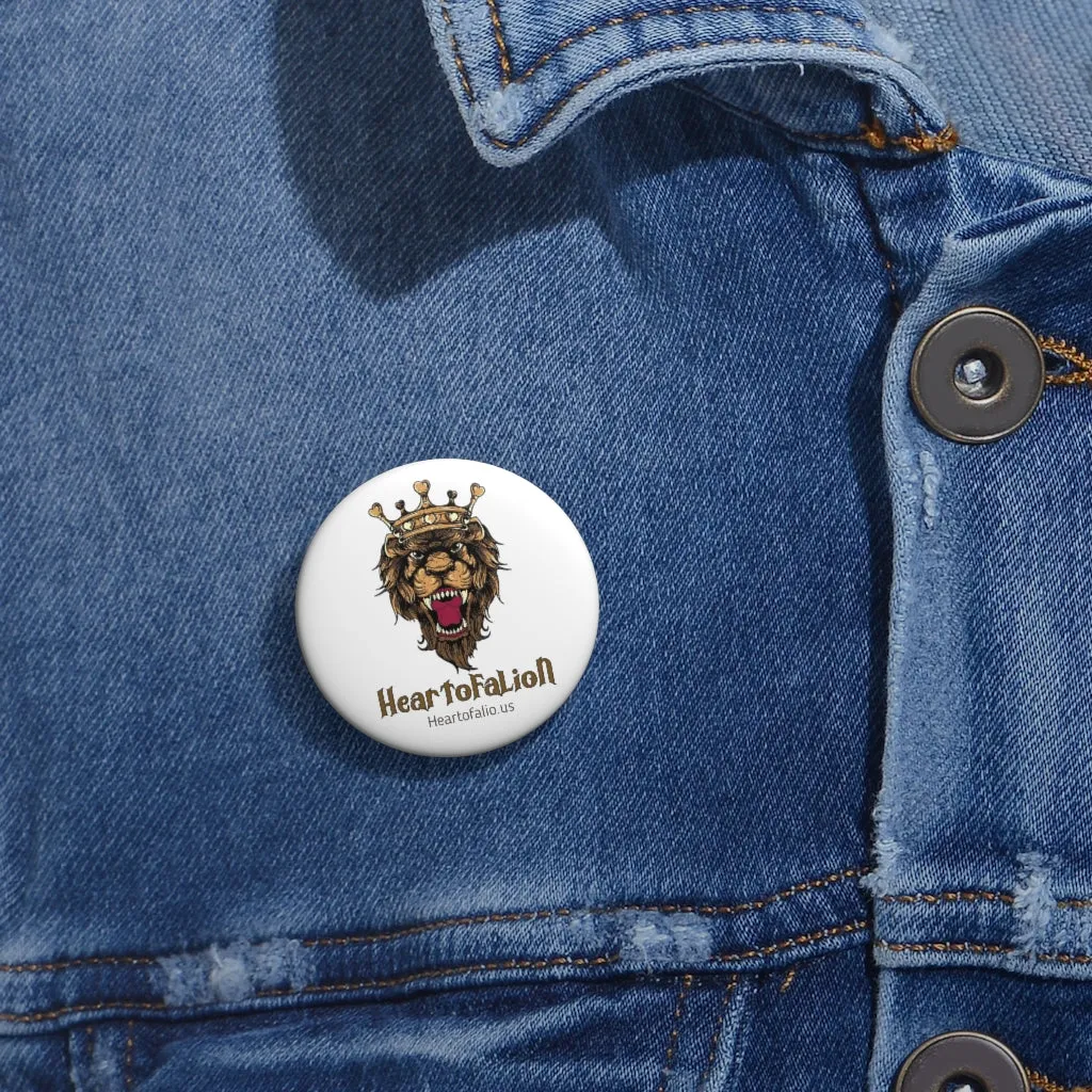 Lion custom Pin Buttons