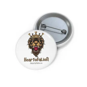 Lion custom Pin Buttons