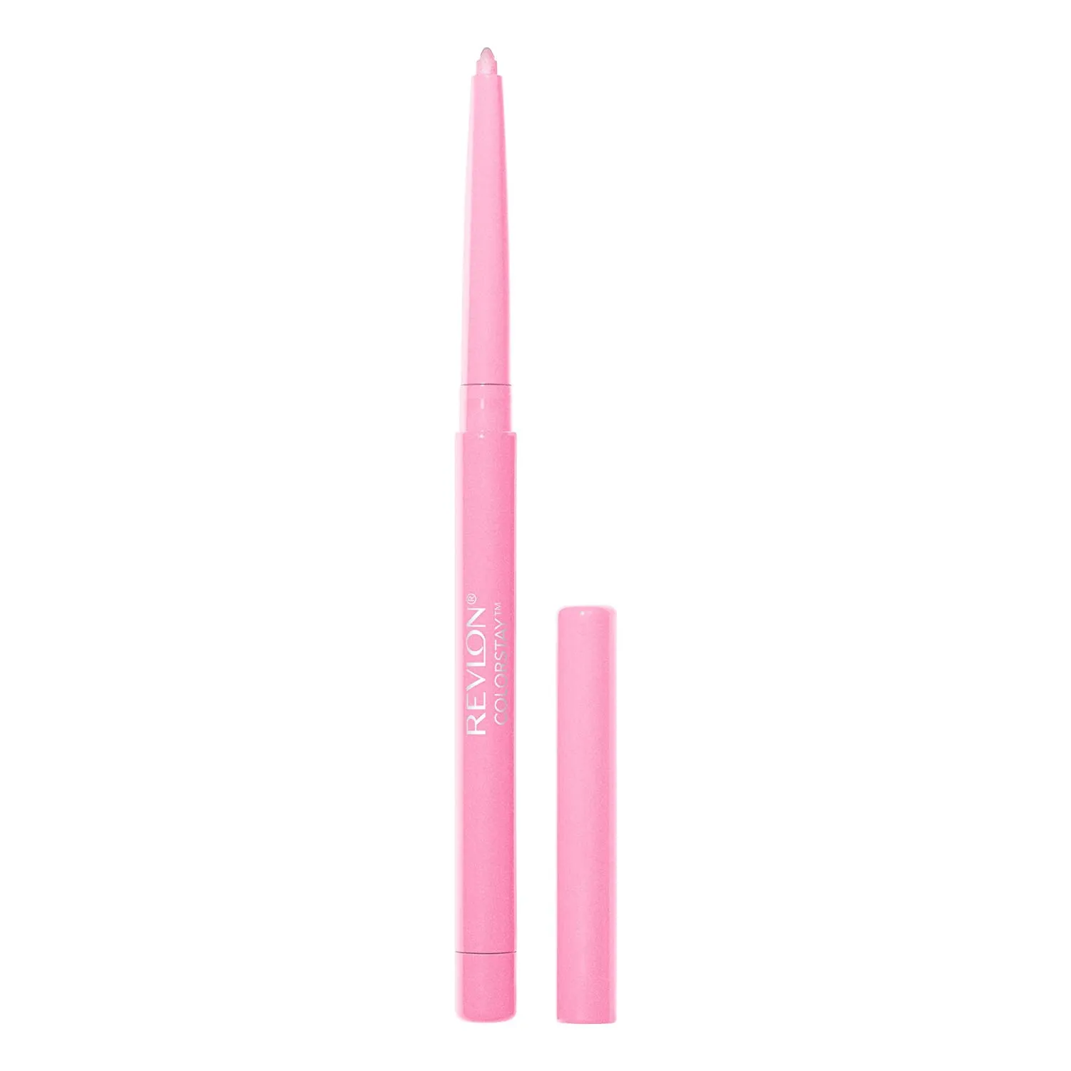 Lip Liner by Revlon, Colorstay Face Makeup with Built-in-Sharpener, Longwear Rich Lip Colors, Smooth Application, 670 Wine, 0.32 Oz