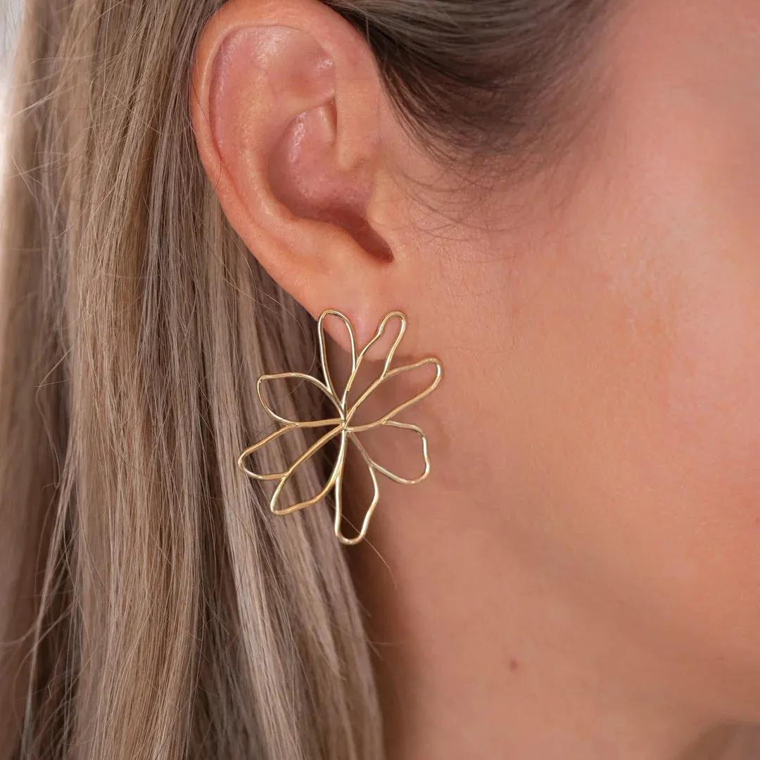 LIS MAXI EARRING / GOLD