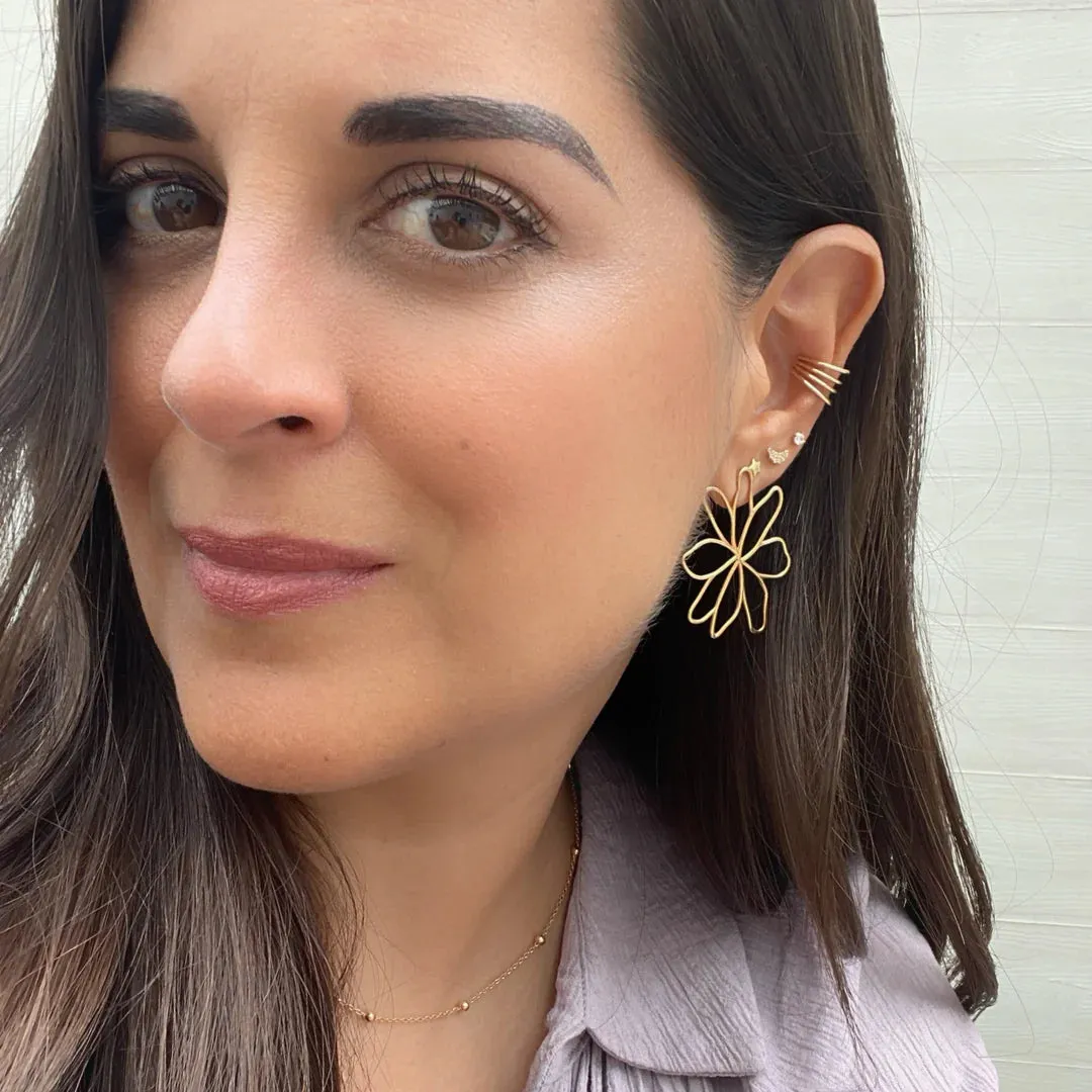 LIS MAXI EARRING / GOLD