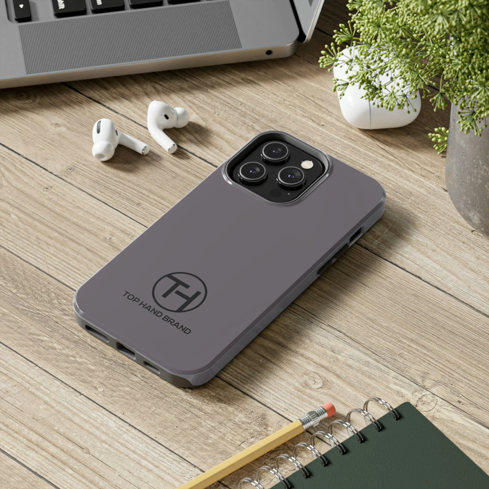 Logo Phone Case on Gray