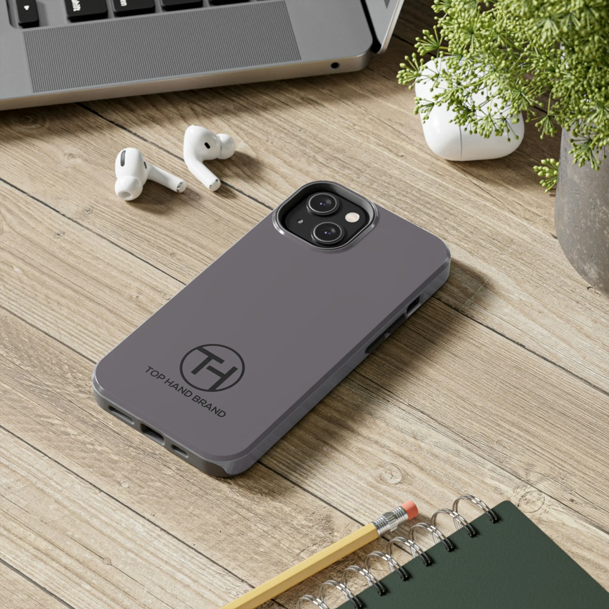 Logo Phone Case on Gray
