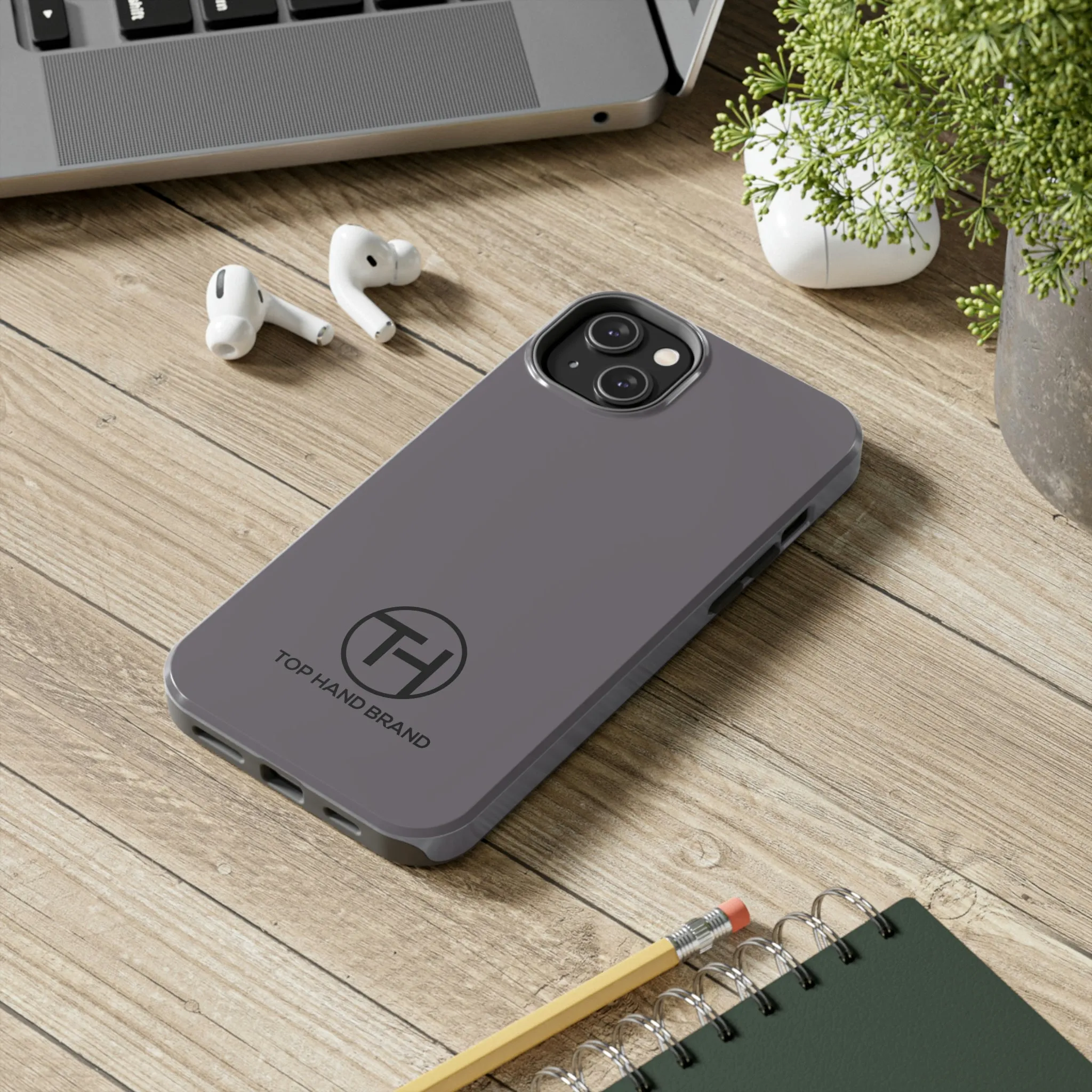 Logo Phone Case on Gray