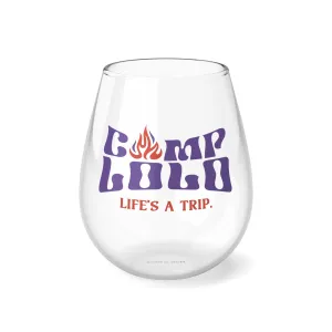 Lolo Carnival Stemless Wine Glass, 11.75oz