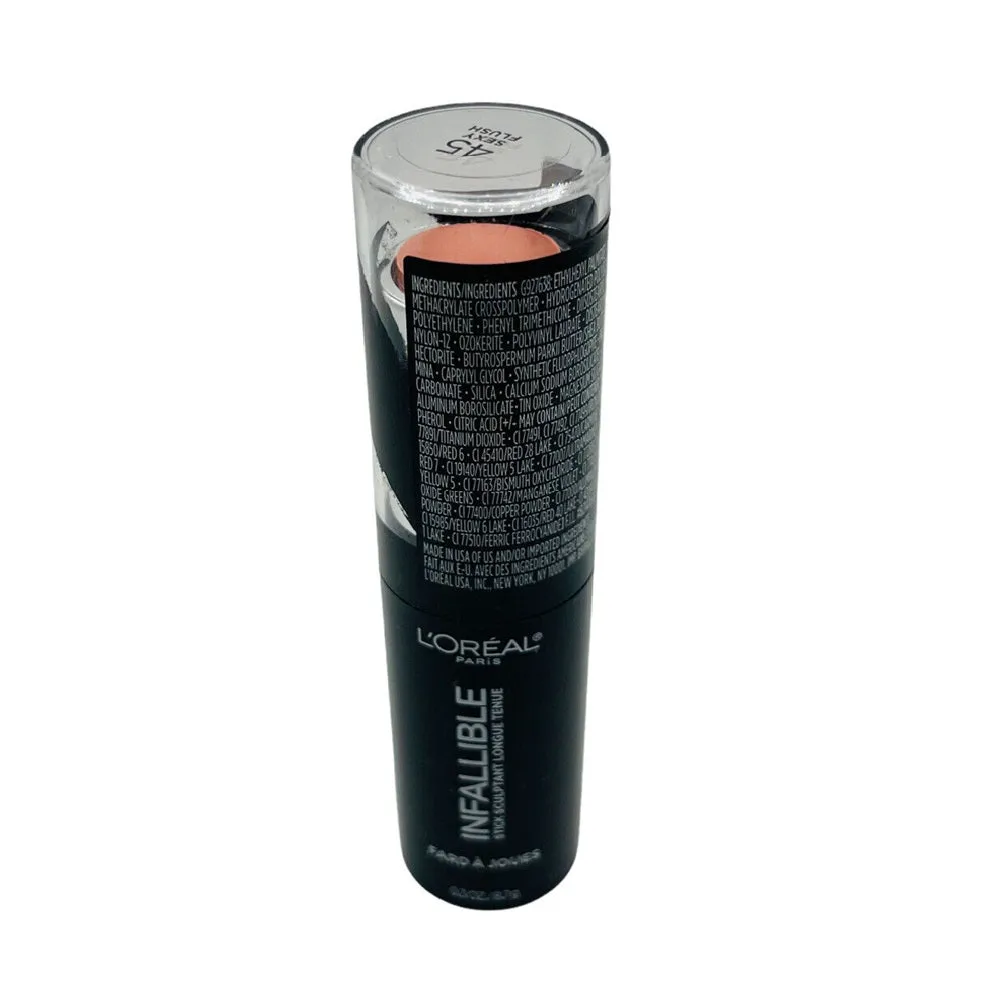 L'Oreal Paris Infallible Longwear Blush Shaping Stick,  Sexy Flush # 45