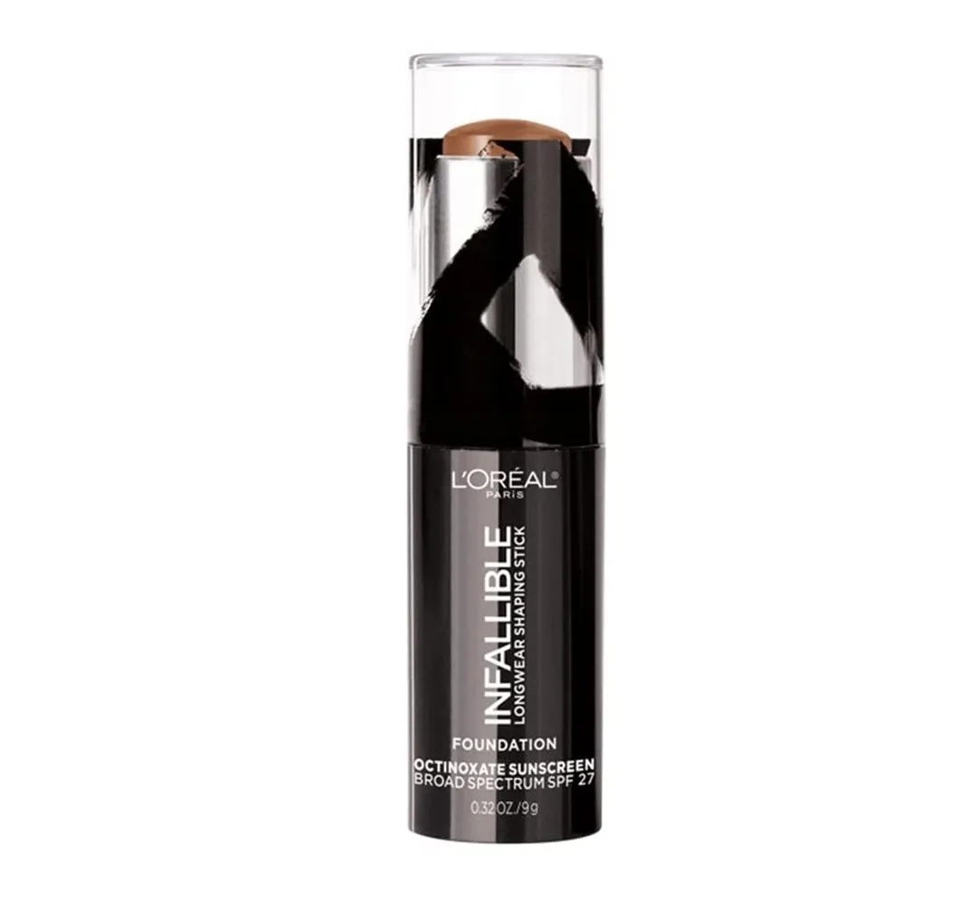 L'Oreal Paris Infallible Longwear Shaping Stick Foundation, Chestnut 411