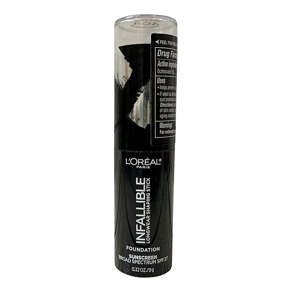 L'oreal Paris Infallible Longwear Shaping Stick Foundation, Shell Beige # 404