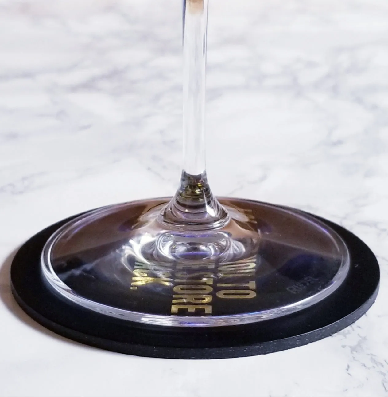 Lose My Wine Leather Coaster