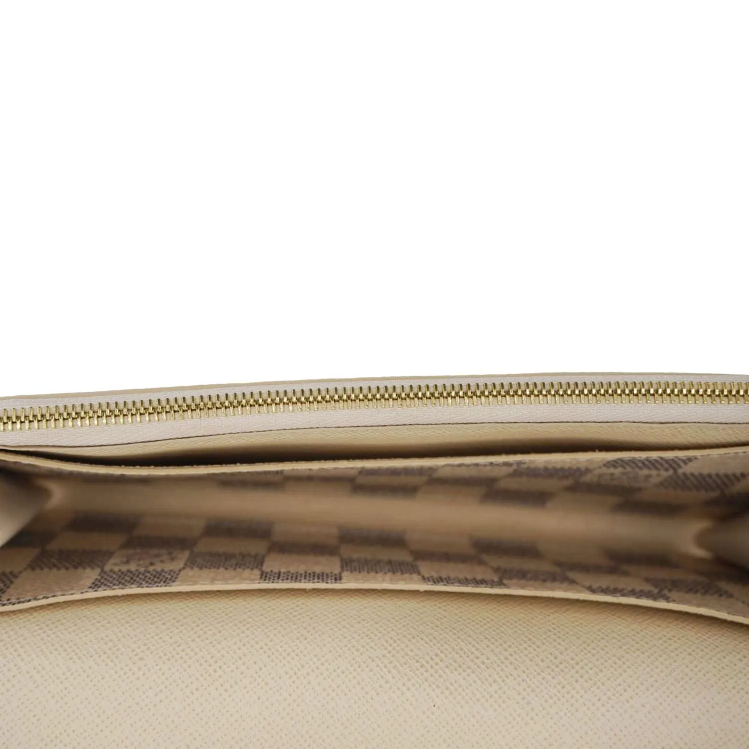 LOUIS VUITTON Emilie Damier Azur Wallet White
