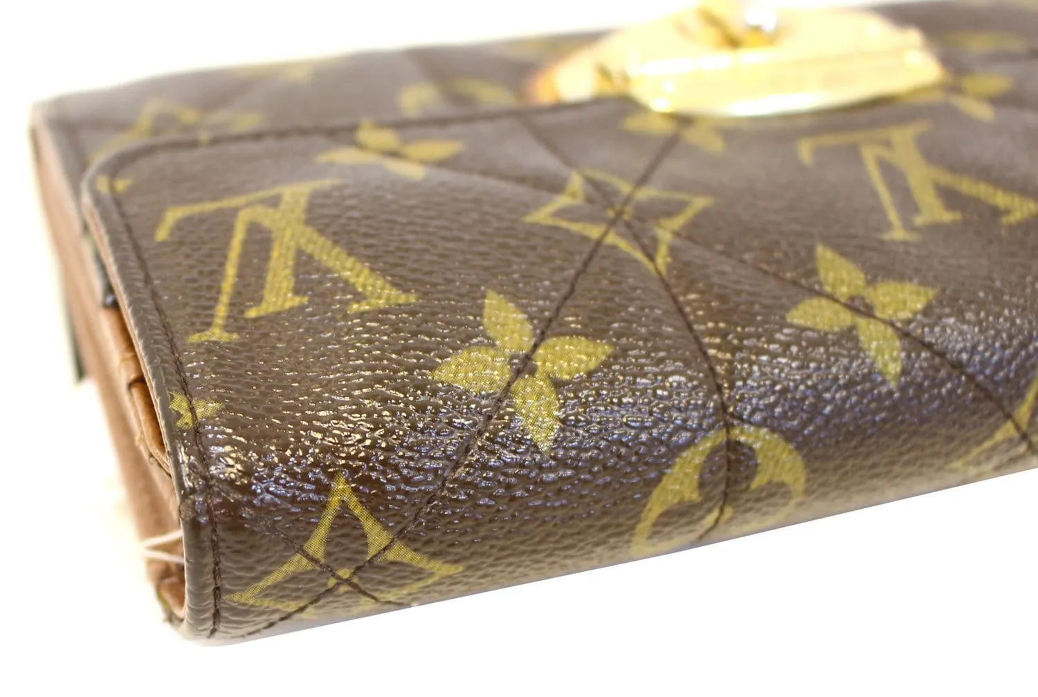 LOUIS VUITTON Monogram Canvas Sarah Etoile Wallet